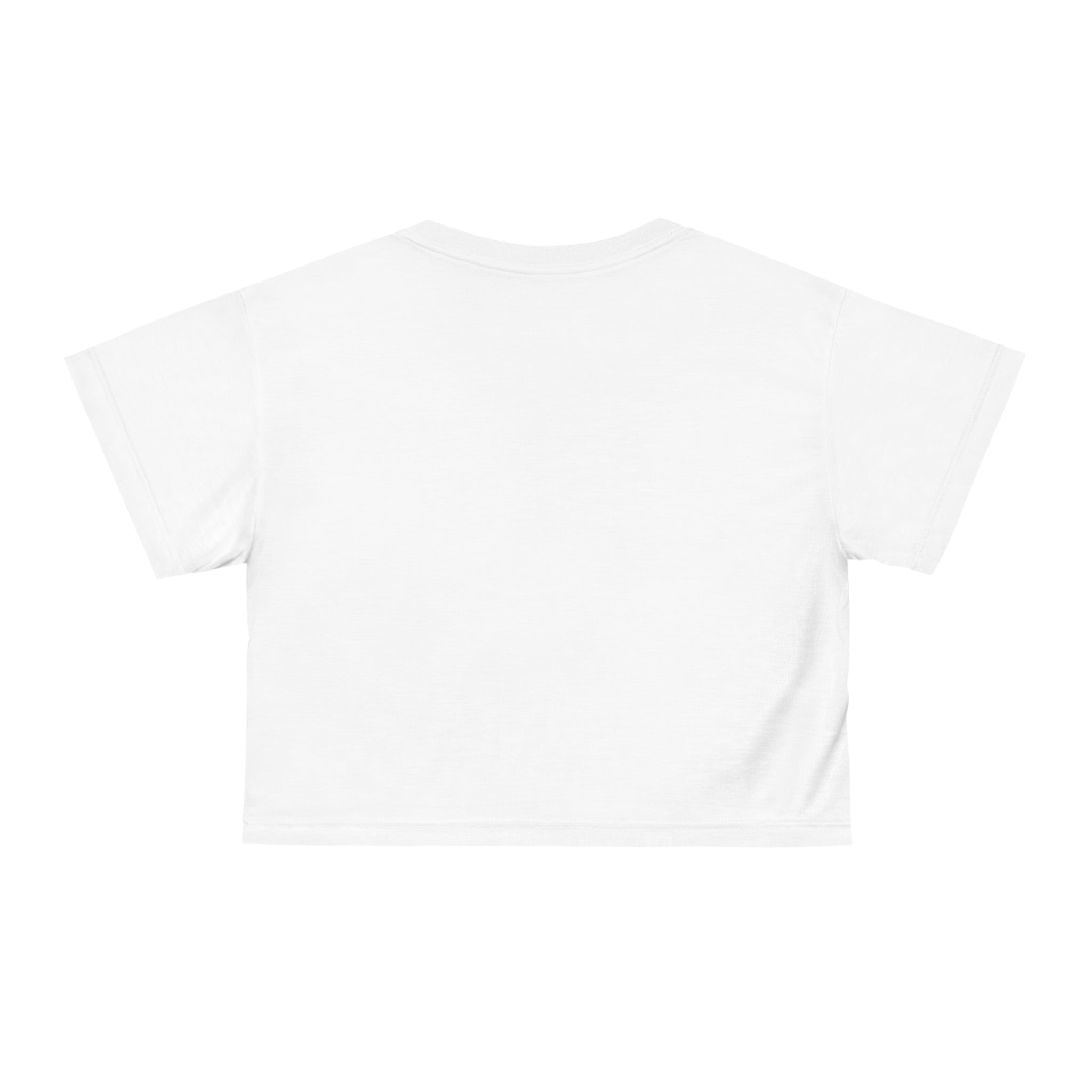 Sassy Girl Metallic Bubble Crop Tee