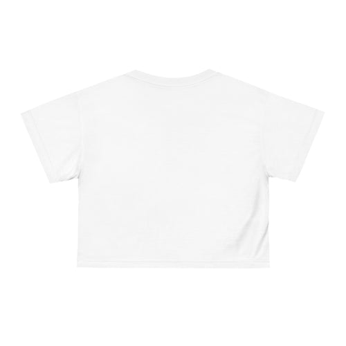 Sassy Girl Metallic Bubble Crop Tee