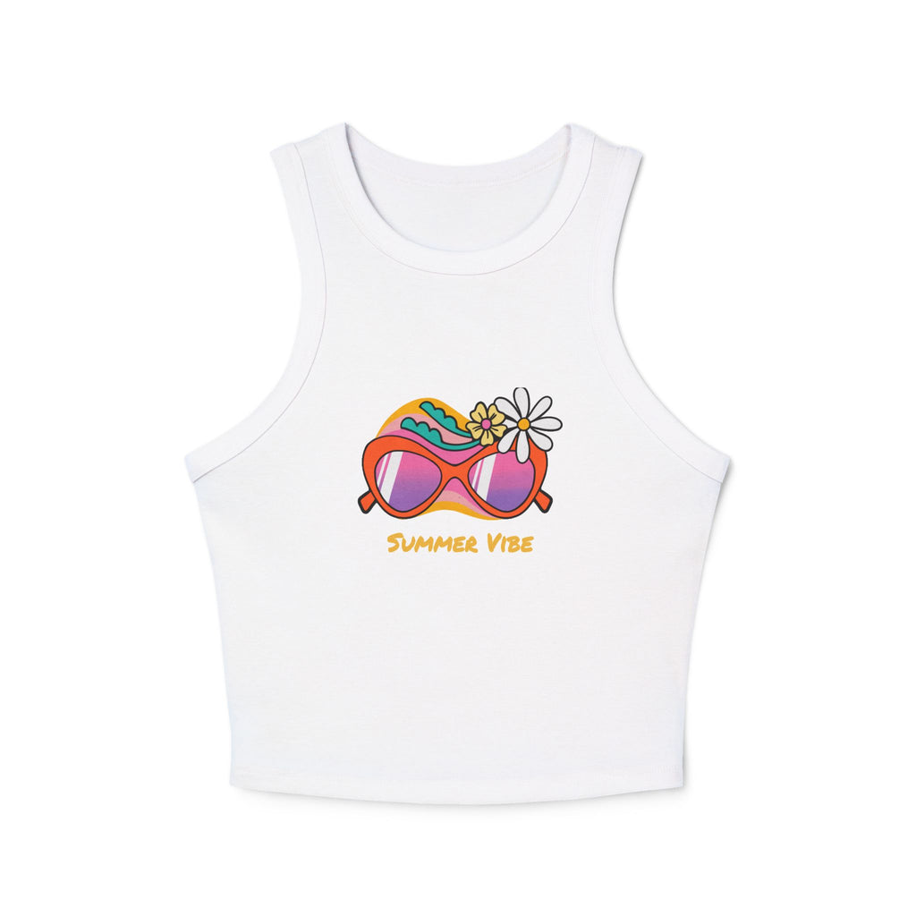Summer Vibe Sunglasses Racer Tank
