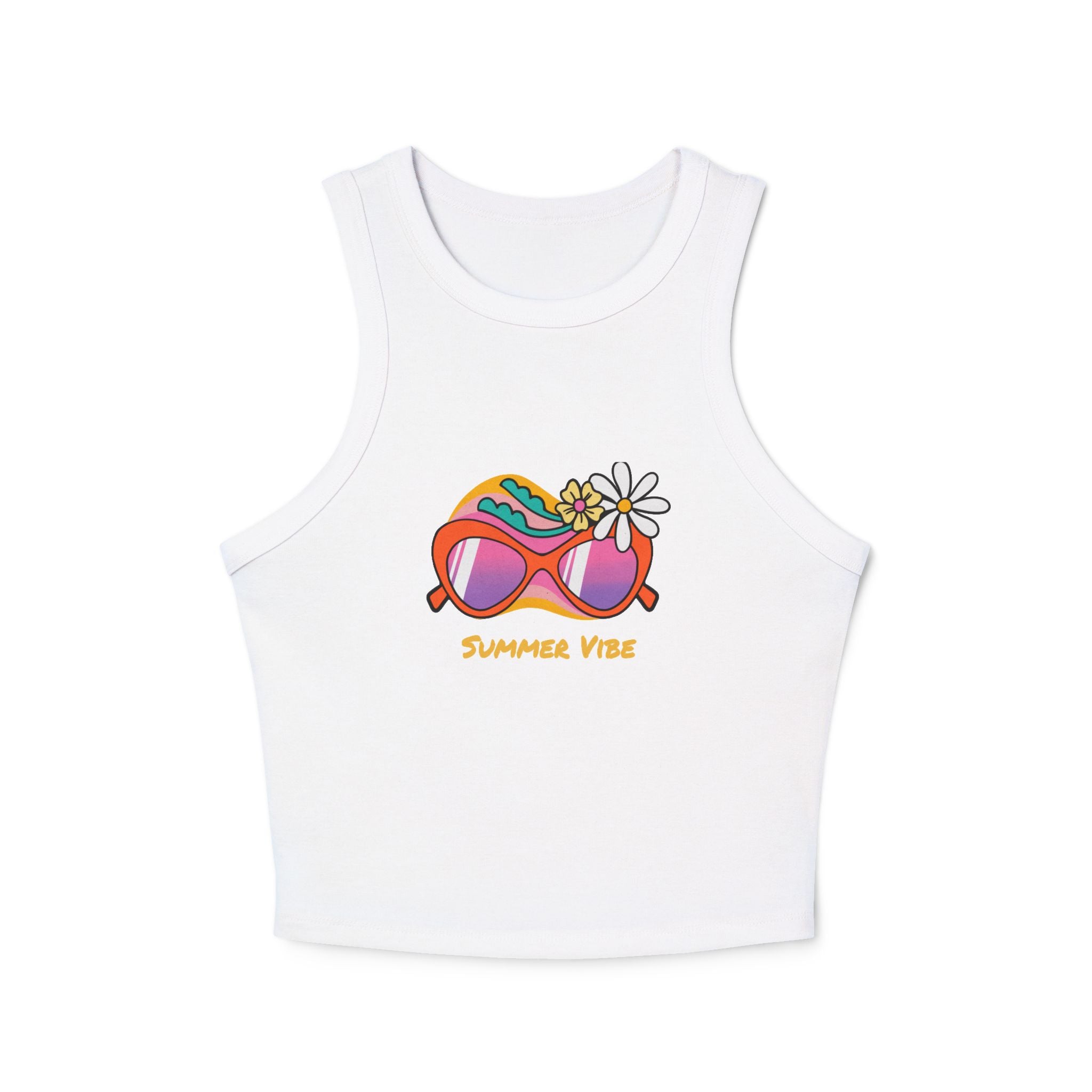 Summer Vibe Sunglasses Racer Tank